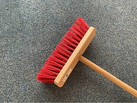 10 rode straat borstels - afbeelding 3 van  3