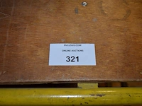 10 rolkarren met 4 verdiepingen (220,181) - afbeelding 3 van  7