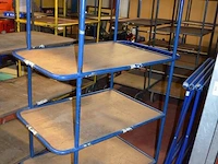 10 rolkarren met 4 verdiepingen (220,181) - afbeelding 6 van  7