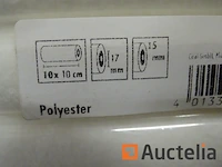 10 rollen van 10 cm voor latex - afbeelding 2 van  3