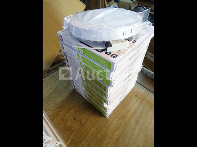 10 ronde witte led plafondlampen - afbeelding 3 van  6