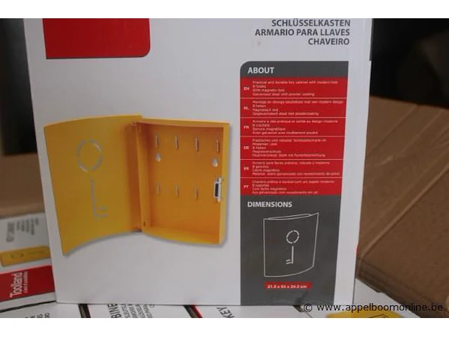10 sleutelkastjes toolland - afbeelding 2 van  3