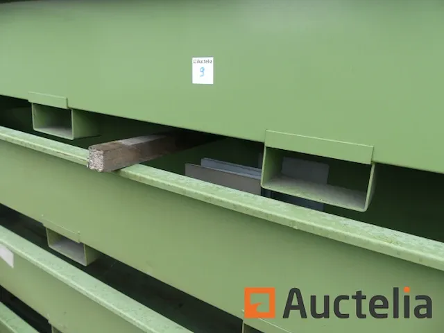 10 stapelbare metalen opbergbakken bito langgutkassette - afbeelding 3 van  7