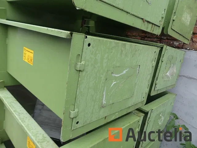 10 stapelbare metalen opbergbakken bito langgutkassette - afbeelding 6 van  7