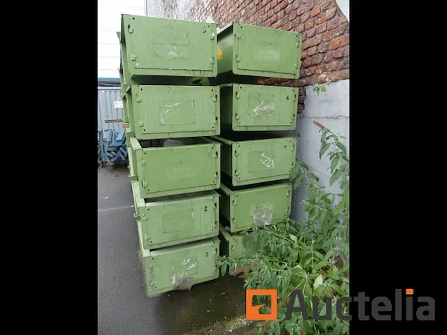 10 stapelbare metalen opbergbakken bito langgutkassette - afbeelding 7 van  7