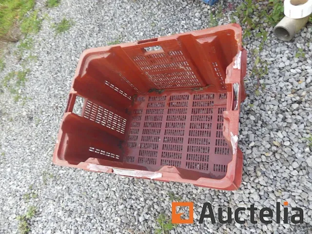 10 stapelbare plastic bakken - afbeelding 3 van  6