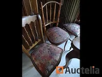 10 stoelen, 1 tafel - afbeelding 2 van  7