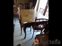 10 stoelen, 1 tafel - afbeelding 3 van  7