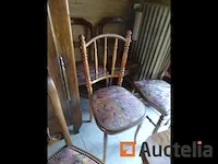 10 stoelen, 1 tafel - afbeelding 4 van  7