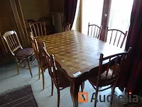 10 stoelen, 1 tafel - afbeelding 5 van  7