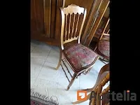 10 stoelen, 1 tafel - afbeelding 7 van  7