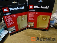 10 stofzuigerzakken 12 l einhell - afbeelding 1 van  3