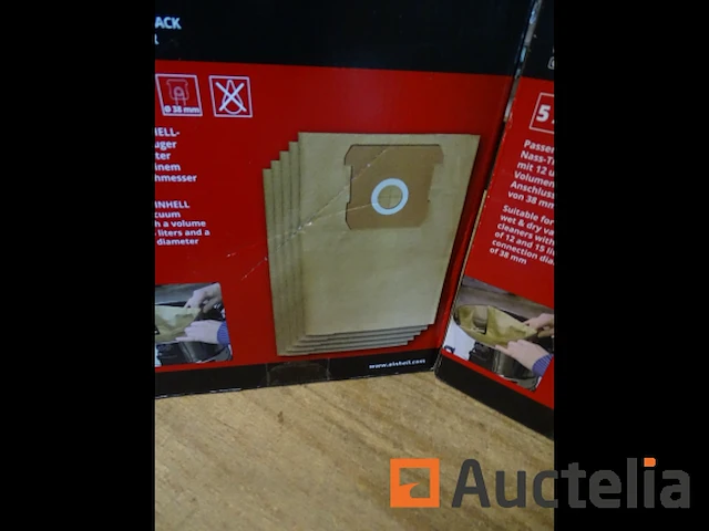 10 stofzuigerzakken 12 l einhell - afbeelding 2 van  3