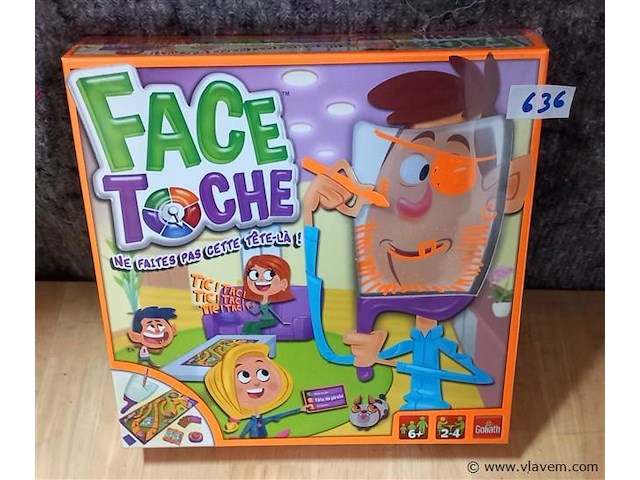 10 stuks face toche spel - afbeelding 1 van  1