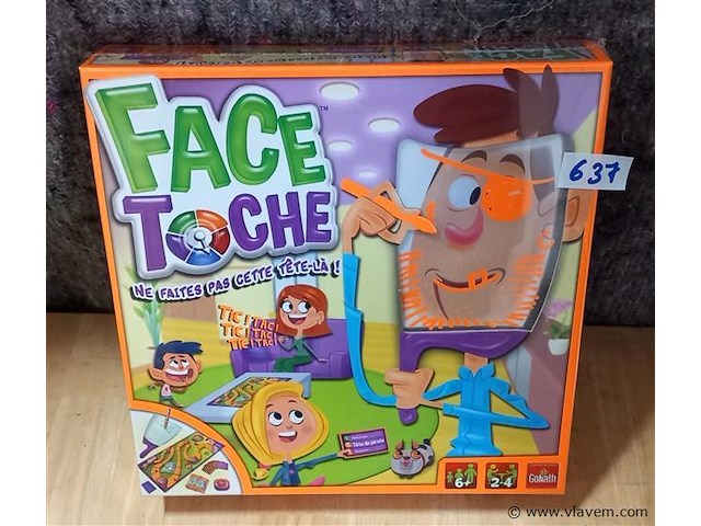 10 stuks face toche spel - afbeelding 1 van  1