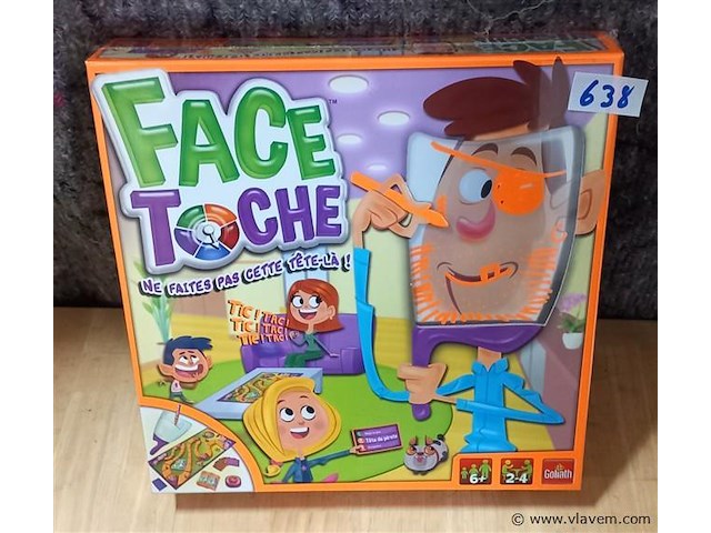 10 stuks face toche spel - afbeelding 1 van  1