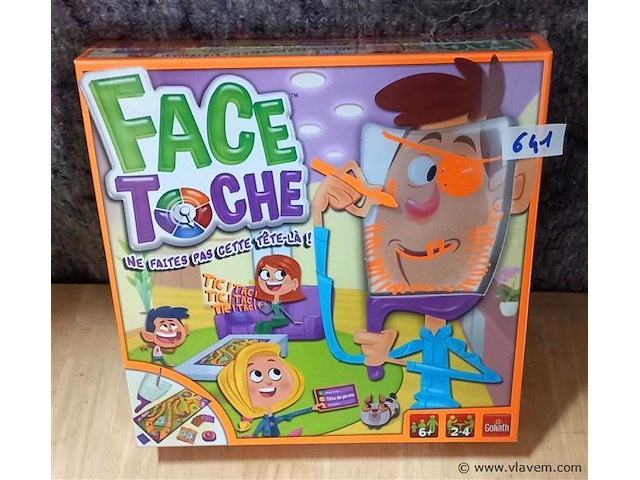 10 stuks face toche spel - afbeelding 1 van  1