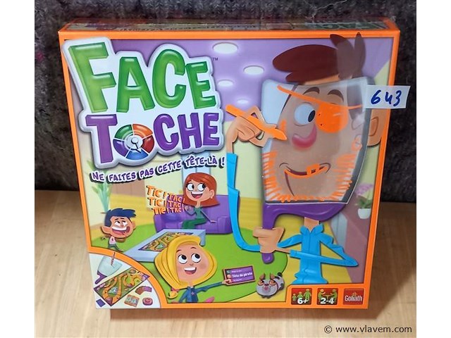 10 stuks face toche spel - afbeelding 1 van  1