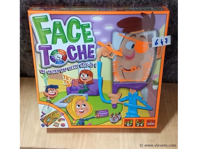 10 stuks face toche spel - afbeelding 1 van  1