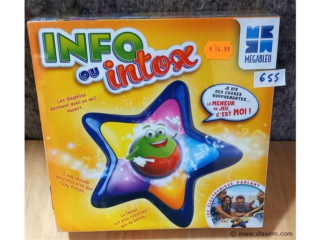 10 stuks info ou intox spel - afbeelding 1 van  1