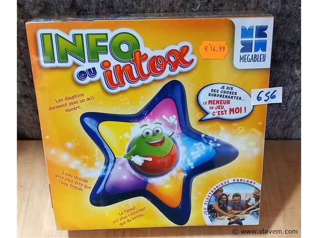 10 stuks info ou intox spel - afbeelding 1 van  1