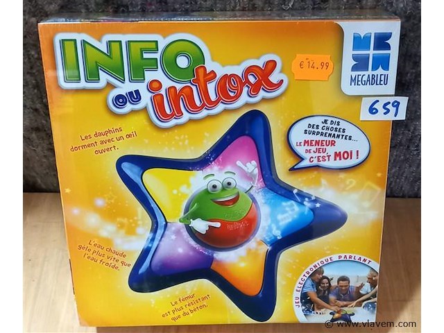 10 stuks info ou intox spel - afbeelding 1 van  1