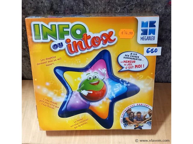 10 stuks info ou intox spel - afbeelding 1 van  1