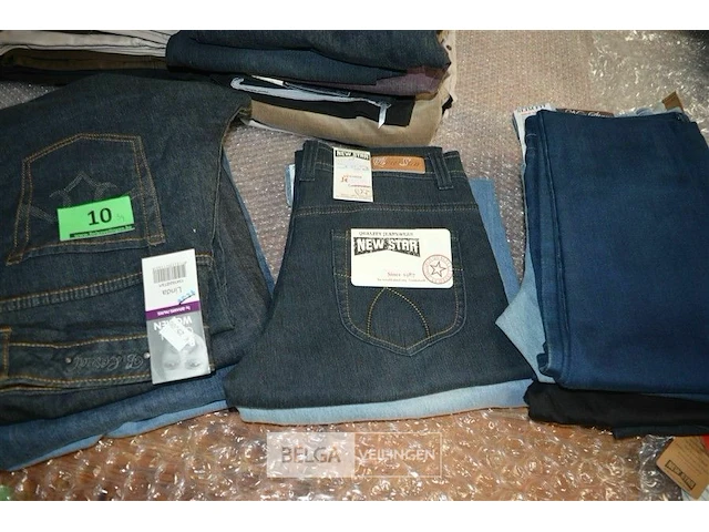 10 stuks jeans/broeken maat 34 - afbeelding 1 van  4