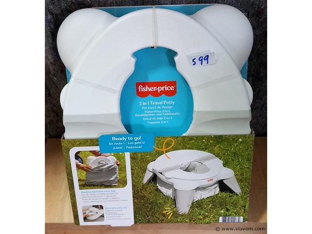 10 stuks wc travel potje ficherprice - afbeelding 1 van  1