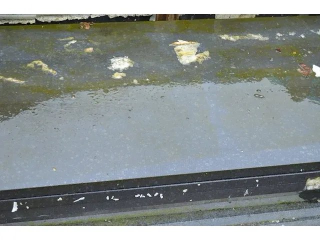 10 stuks zwart granieten platen voor tuinschermen en lage muurtjes gebrand en geborsteld met lijnen 1 zijde afgewerkt afm. 220x60x3 - afbeelding 5 van  5