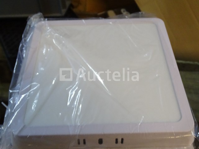 10 witte led vierkante plafondlampen - afbeelding 2 van  5