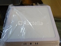 10 witte led vierkante plafondlampen - afbeelding 2 van  5