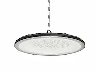 10 x 100w 3000k led ufo highbay slim waterdicht met lens