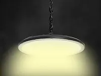 10 x 100w 3000k led ufo highbay slim waterdicht met lens - afbeelding 3 van  7