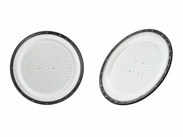 10 x 100w 3000k led ufo highbay slim waterdicht met lens - afbeelding 2 van  6