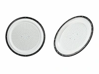 10 x 100w 3000k led ufo highbay slim waterdicht met lens - afbeelding 2 van  6