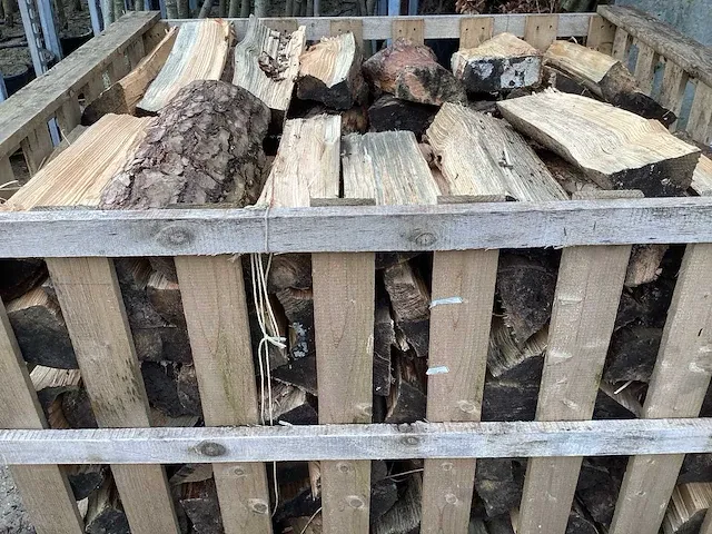 10 x 1,2 kuub gemengd hout excl box - afbeelding 2 van  2