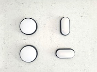 10 x 12w 4000k opbouw design led panelen rond waterdicht - afbeelding 6 van  8