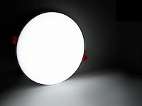 10 x 18w inbouw led paneel met verstelbaar klemsystem 6000k - afbeelding 1 van  9