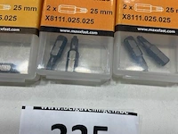 10 x 2 stuks maxxfast bitsen t-tap 25x25mm - afbeelding 3 van  3