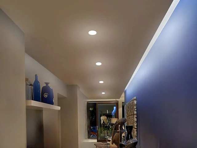 10 x 24w inbouw led paneel met verstelbaar klemsystem 3000k - afbeelding 2 van  9