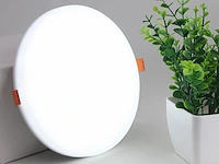 10 x 24w inbouw led paneel met verstelbaar klemsystem 3000k - afbeelding 3 van  9
