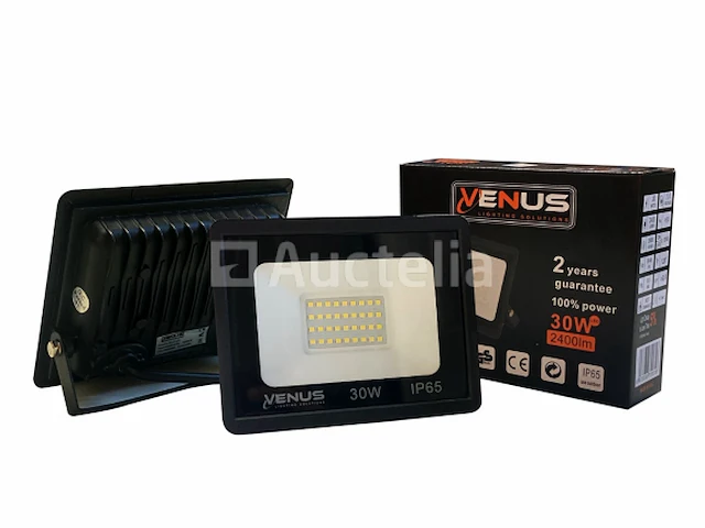 10 x 30w led breedstraler - 6500k koud wit - afbeelding 3 van  4
