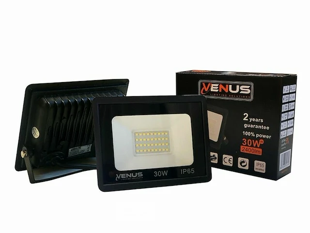10 x 30w led breedstraler - 6500k koud wit - afbeelding 3 van  5