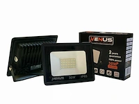 10 x 30w led breedstraler - 6500k koud wit - afbeelding 3 van  5