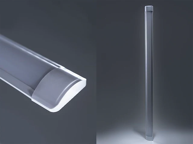 10 x 36w 3000k batten licht smd led slim - afbeelding 2 van  6