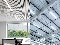 10 x 36w 3000k batten licht smd led slim - afbeelding 5 van  7