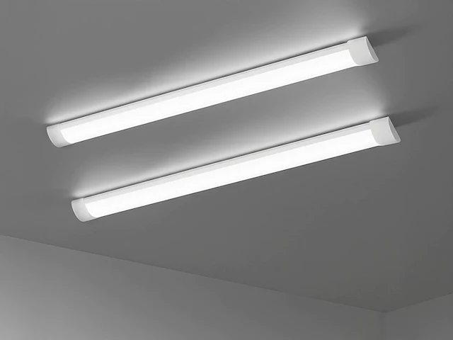 10 x 36w 6500k batten licht smd led slim - afbeelding 2 van  7