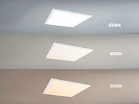 10 x 40w 3000k 60x60 smd led inbouw backlit panelen wit frame - afbeelding 7 van  7