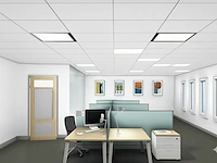 10 x 40w 4000k 60x60 smd led inbouw backlit panelen zwart frame - afbeelding 5 van  9